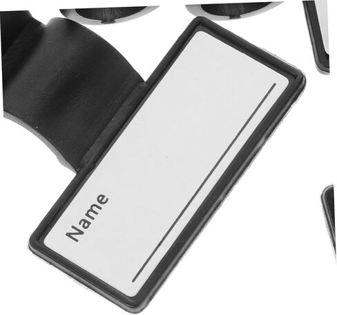 Garneck Pack of 6 ID Tags with Engraving, Name Plate for Individual Marking for Stethoscopes, Practical Accessory for Medical Professionals and Nursing Personnel in Saudi Arabia