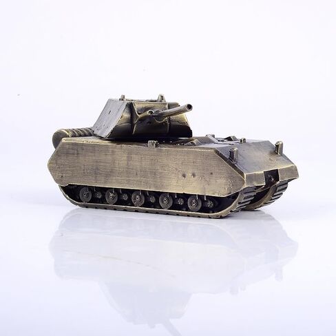 German Panzer VIII Maus Super Heavy Tank نموذج صب المعادن بالكامل نموذج عسكري يدوي (فضي) in Kuwait