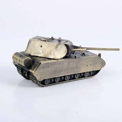 German Panzer VIII Maus Super Heavy Tank نموذج صب المعادن بالكامل نموذج عسكري يدوي (فضي) in Kuwait