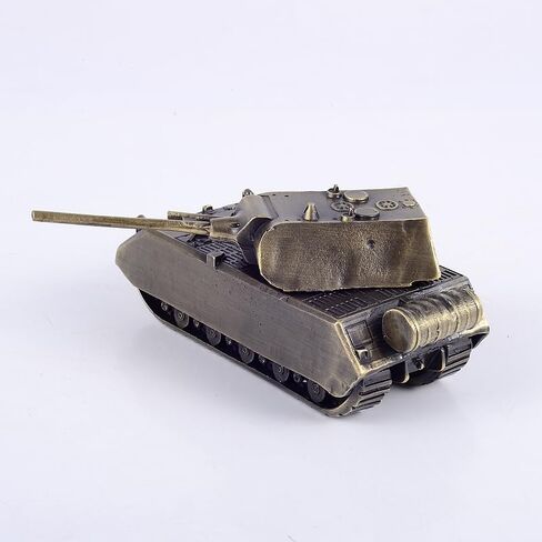 German Panzer VIII Maus Super Heavy Tank نموذج صب المعادن بالكامل نموذج عسكري يدوي (فضي) in Kuwait