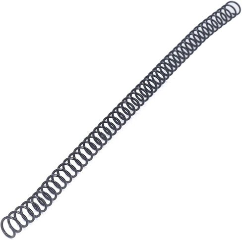 Vikye Precise 100Pcs Spiral Binding Coils Plastic 9.5mm 3/8in 48 Teeth 4:1 Ratio 75 Sheet Capacity for Office Documents,A4 Paper (White) in Saudi Arabia