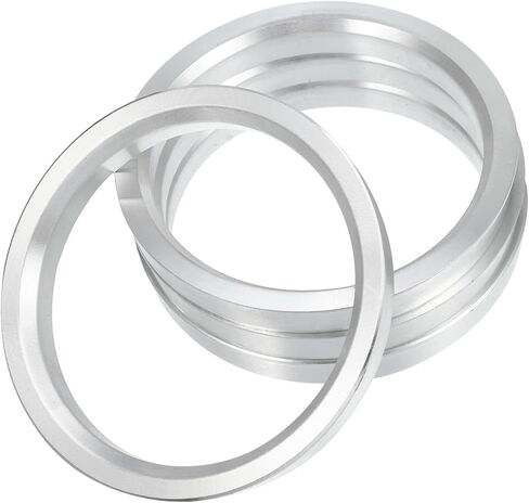 4pcs OD 83.1mm to ID 71.1mm Aluminum Alloy Car Auto Hub Centric Rings Wheel Bore Center Spacer Replacement Auto Replacement Parts in Saudi Arabia