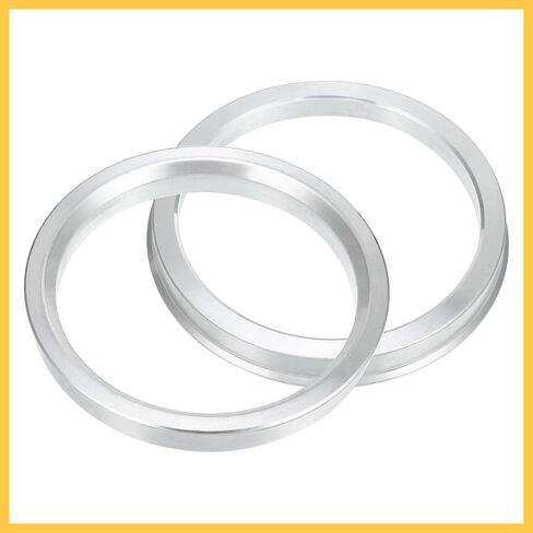 4pcs OD 83.1mm to ID 71.1mm Aluminum Alloy Car Auto Hub Centric Rings Wheel Bore Center Spacer Replacement Auto Replacement Parts in Saudi Arabia