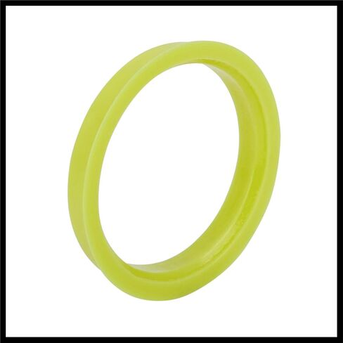 4pcs Plastic 66.6mm to 57.1mm Car Hub Centric Rings Wheel Bore Center Spacer Yellow Durable Material in Saudi Arabia
