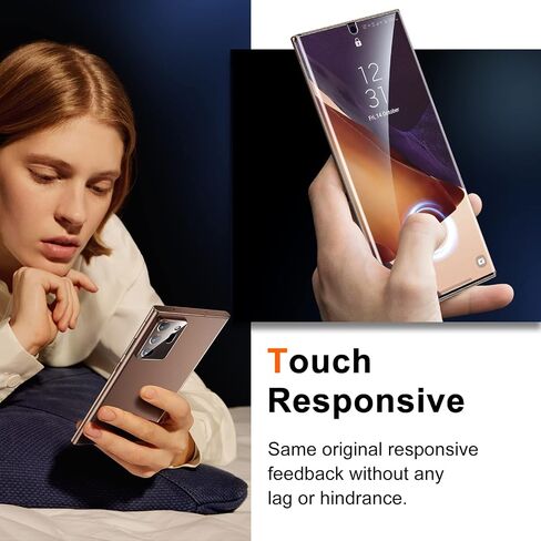 UniqueMe [2+2 Pack] Unique Me Compatible with Samsung Galaxy S10 Full Coverage Flexible TPU Screen Protector and Camera Lens Protector 【Not Fit for Samsung S10 Plus】 in Saudi Arabia