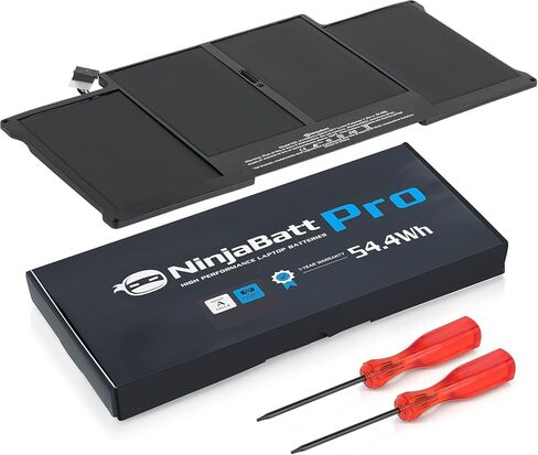 بطارية بديلة NinjaBatt A1713 A1708 لجهاز MacBook Pro 13 بوصة - A1708 (أواخر 2016، منتصف 2017 سنوات) A2159 (2019) A2289 (منتصف 2020) A2338 (M1 أواخر 2020) - أداء طويل الأمد [4781 مللي أمبير/54 وات في الساعة/11.4 فولت] in Kuwait