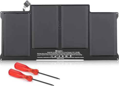 بطارية بديلة NinjaBatt A1713 A1708 لجهاز MacBook Pro 13 بوصة - A1708 (أواخر 2016، منتصف 2017 سنوات) A2159 (2019) A2289 (منتصف 2020) A2338 (M1 أواخر 2020) - أداء طويل الأمد [4781 مللي أمبير/54 وات في الساعة/11.4 فولت] in Kuwait