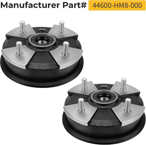 M MATI 2 قطعة طبلة الفرامل الأمامية لهوندا TRX250TM TRX250TE ريكون 250 1997-2024 TRX200 TRX200D 1991-1997 44600-HM8-000 in Saudi Arabia