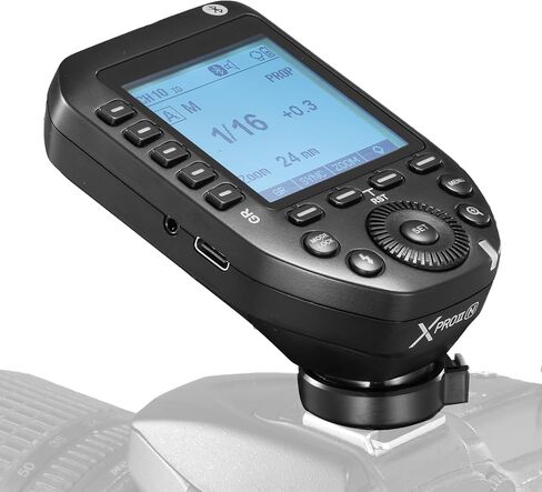 Godox XProII-N XProIIN Flash Trigger& 2*Godox X1R-N Receiver for Nikon,2.4G TTL Wireless Trigger Transmitter,HSS 1/8000s,TCM Transform,Bluetooth,New Hotshoe Trigger Kit(XProII-N+2*X1R-N for Nikon) in Kuwait