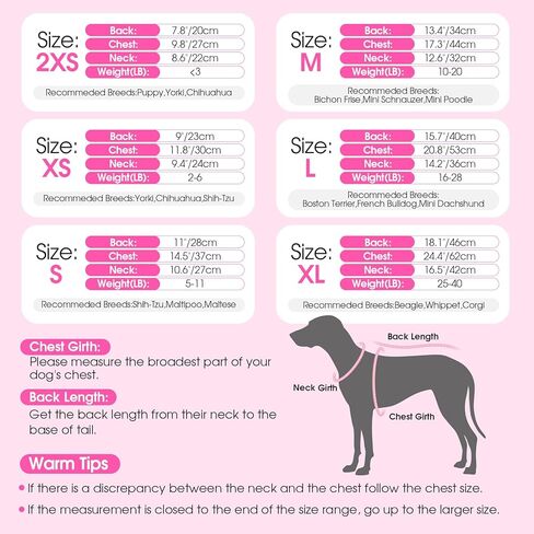 الكلب سترة اللباس منقوشة تريكو للكلاب الصغيرة المتوسطة الدافئة جرو الحيوانات الأليفة الياقة المدورة تمتد البلوز لطيف الخريف الشتاء سترة الملابس مع ثقب المقود لعيد الميلاد (الوردي، M) in Kuwait