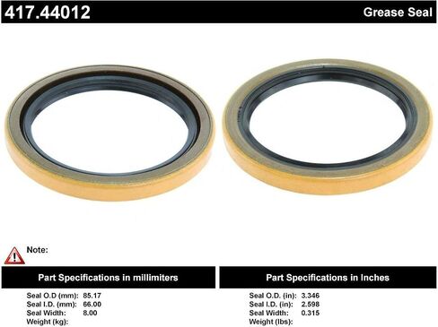 Centric 417.44012 Premium Oil Seal in Saudi Arabia