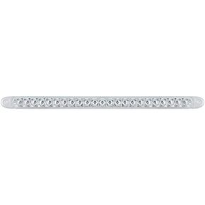 United Pacific 23 SMD LED 17 1/4" Reflector Stop, Turn & Tail Light Bar Only - Red LED/Clear Lens 37092B