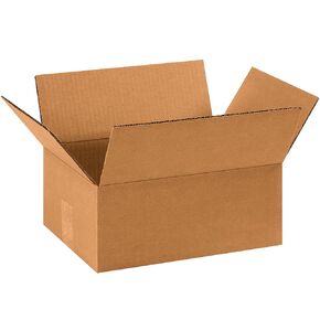 PARTNERS BRAND 11 x 8 x 4 Corrugated Cardboard Boxes, Flat 11"L x 8"W x 4"H, Pack of 25 | Shipping, Packaging, Moving, Storage Box for Home or Business, Strong Wholesale Bulk Boxes