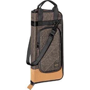 Meinl Cymbals Drumstick Bag — Classic Woven — for Sticks, Mallets, Brushes and Rods, Heavy-Duty Fabric with Shoulder Strap Plus Floor Tom Hooks, 2-Year Warranty (MCSBGY)