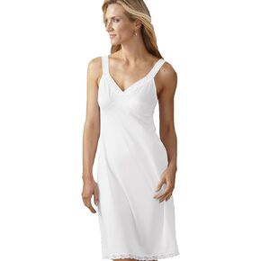 Shadowline Women's Daywear 26 Inch Slip 27014 36 White