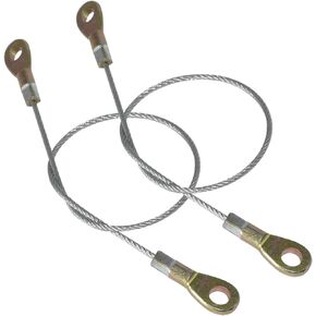 JDLLONG 2 Pack 53045-0006 Tail Gate Tailgate Cable Hook Assy for Kawasaki Mule 600/610 XC 610XC Tail Gate