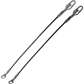 APDTY 49618x2 Tailgate Cable Set Rear Left & Right