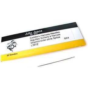John James Saddlers Harness Needles (Small - Size 004)