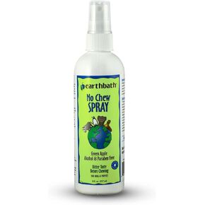 earthbath, No Chew Spray for Dogs - A Bitter Apple Spray for Dogs to Stop Chewing, Essential Dog Training & Behavior Aids, Cruelty Free, No Bite Spray for Puppies - 8 Oz (1 Pack)