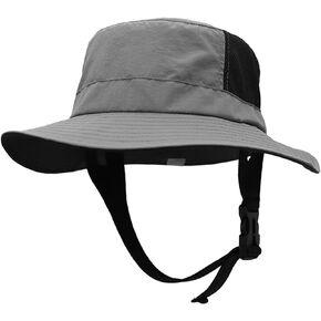CAMSTIC Sun Protection Wind Resistant Surf Bucket Hat with Firm Chin Strap