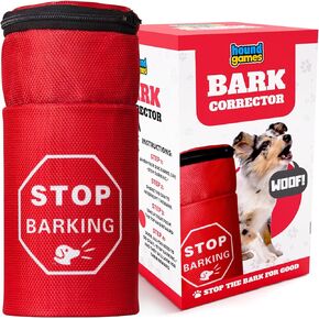 HOUNDGAMES Dog Shaker Can, Stop Barking, Dog Bark Silencer, Barking Deterrent, Dog Training & Behavior Aids, Anti Bark Control, No Shock, Loud, Pet Corrector