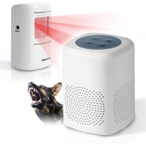 Dog Barking Alarm Motion Detector Outdoor Barking Motion Sensor 1000 FT Range Dog Alarm Home Security