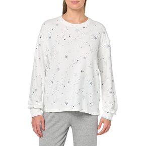 PJ Salvage Women's Loungewear Peachy Party Long Sleeve Top