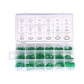 for Volvo vnl Airline o-Ring, Acouto 18 Sizes 270pcs Air Conditioning Rubber O Rings, Car Truck Replacement Rubber Air Conditioning Green O-Ring Tools