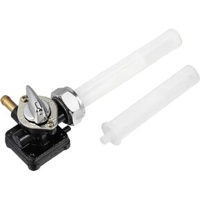 X AUTOHAUX Motorcycle Fuel Valve Petcock with Male Thread 61338-94D for Harley FXST FLST FXD FLT 1995-2001 for 1340cc for Harley Vacuumed Petcock Valve Switch Gas Fuel Shut Off Valve