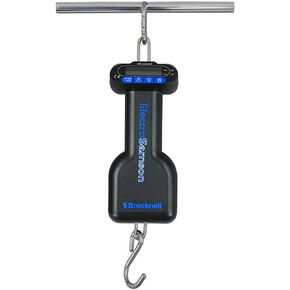 Brecknell ElectroSamson Digital Hand-Held Scale, 55lb Capacity, Large Easy-to-Read LCD, Battery, Carrying Pouch, Single Person Use