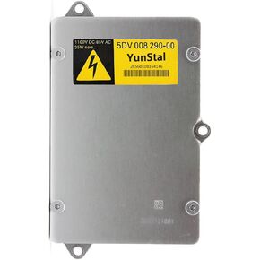 5DV 008 290-00 Xenon Headlight Ballast Control Unit Module with Fast Startup Safe Stability for Audi BMW Saab Ford Jaguar Land Rover Mercedes Maserati