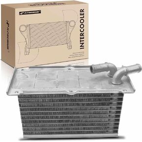 A-Premium Turbo Intercooler Compatible with Audi A3 2009-2013, S3 2009-2012 & Volkswagen Jetta 2010-2016, Beetle 2012-2016, Golf GTI 2010-2013