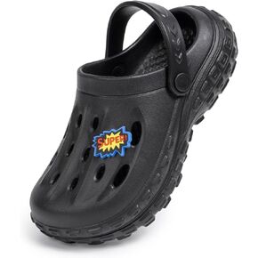 Casazoe Toddler Kids Boys Girls Cute Garden Clogs Little Kid EVA Water Sandals Lightweight Indoor Outdoor Summer Beach Pool Play Shoes Children Comfort Slippers Slides (Toddler/Little Kids)