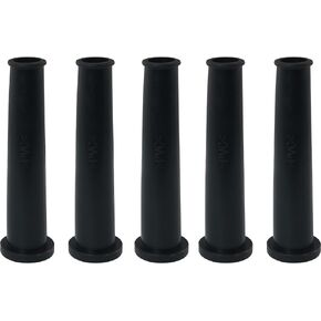 DGBRSM 5PCS 75mm Cord Boot Protector Cable Sleeve Hose Rubber Power Cord Jacket Protector Cable Sleeve Rubber