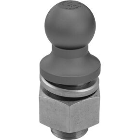 CURT 40088 Raw Steel Trailer Hitch Ball, 30,000 lbs, 2-5/16-Inch Diameter, 2 x 3-1/2-Inch Shank
