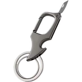 NF. Official Carabiner Keychain Clip for Men and Women, Key Chain Bottle Opener, Car Key Chain Ring Clip