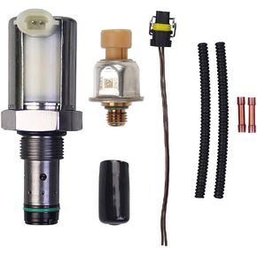GaofeiLTF 6.0 Fuel Injection Pressure Regulator Valve & Sensor IPR & ICP for 2003-2010 Ford F250 F350 F450 E350 E450 6.0L Powerstroke Diesel Excursion