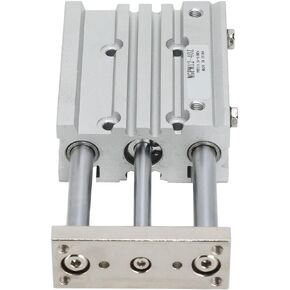 3 Rod Double Action Pneumatic Cylinder with Guide SMC Type Air Lift Mechanical Transmission Device 12mm Bore 40mm Stroke