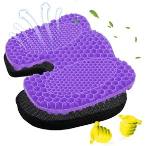 وسادة مقعد جل من أوميتوب كاياك، وسادة مقعد جل مقاومة للماء على شكل حرف U للجلوس في زورق كاياك قابل للنفخ وقارب كاياك (أرجواني) in Kuwait