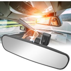 Rear View Mirror, Interior Day/Night Rearview Mirror Replacement for Honda 1998-2013 Accord, 2006-2011 Civic, 2000-2004 Odyssey, 2002-2008 Pilot, 2010-2014 Insight, 2011-2014 CR-Z # 76400-SDA-A01