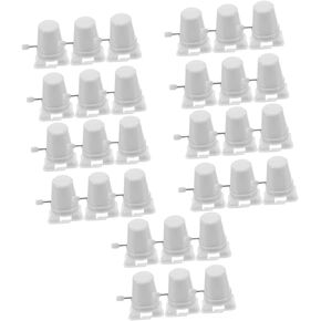 30 Pcs Clockwork Legged Robot Windup Movement Stocking Stuffers Clockwork Toy Movement Toy Clockwork Walking Toy Mini Animal Toys Clockwork Movement Bagged Part Plastic Child White