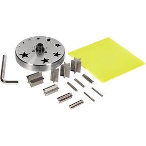 Star Disc Cutter 5mm to 31mm with 10 Punches For Stamping Blanks Star Shapes Jewelry Dies Jumbo Disc Cutter Tools for Metal, Coin, Jewelry Making, and etc-123
