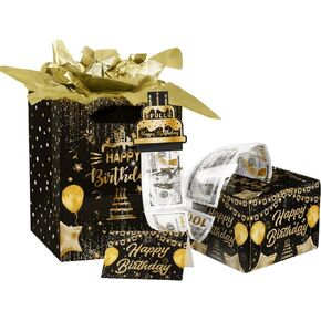 صندوق نقود ذهبي وردي، صندوق هدايا عيد ميلاد، صندوق هدايا نقدي، مجموعة DIY مفاجأة، صندوق هدايا عيد ميلاد، شجرة نقود، صناديق هدايا صغيرة، حقيبة نقود، مسدس أموال، طقم سحب كعكة (ذهبي)