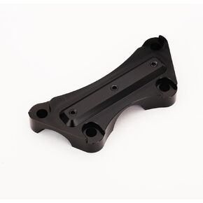 HTTMT H2314-1.25- Anti-Slip Handlebar 1PC 1.25" top clamp Compatible with 2015 & up H-D Touring Black