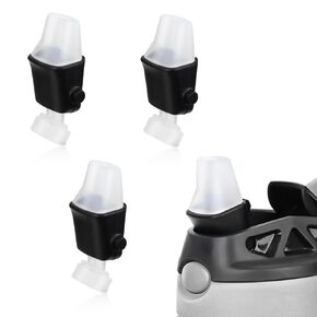 3pcs Replacement Spout for Contigo Aubrey, Kids Silicone Water Bottle Spout Top Replacement Parts Topper Seal Mouth Piece Accessories for Contigo Water Bottle 14oz/20oz(Spout Only)