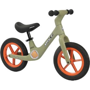spacebaby Balance Bike for 3 4 5 Year Old Boys and Girls, Toddler Bike with Pedals & Adjustable Seat and Flat-Free Tires Best Gifts for Kids