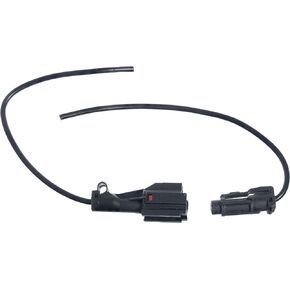 APDTY 112825 Universal Wiring Harness Pigtail Male & Female 1 Wire Connector Fits AC Compressor Clutch On Select Vehicles