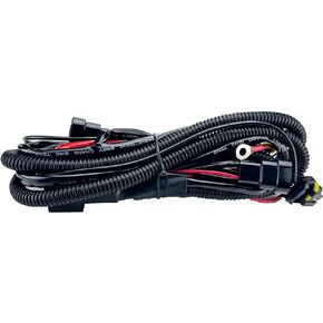 Innovited Universal Relay Wiring Harness for All HID H1, H3, H4, H7, H8, H9, H10, H11, H13, 9004, 9005, 9006, 9007, 5202, 880, 884