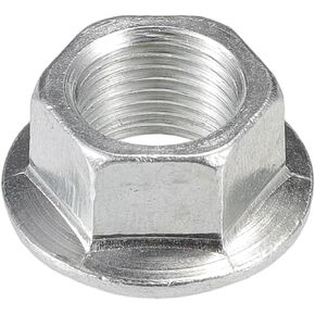 Hihaha 90305PAAA01 90305P0G003 Power Steering Pump Pulley Nut for Honda Accord 1995-2012 for Honda Civic 1996-2011 / Inner/Durable Metal/ 1 Pcs Silver Tone
