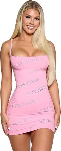 Pchee Bum Sexy Mini Dress - Spaghetti Strap HOCO Dress, Non-See Through Lace Trim in Saudi Arabia